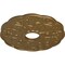 Ekena Millwork Terrones Butterfly Ceiling Medallion (Canopies up to 3 7/8"), 17 7/8"OD x 3 7/8"ID x 1"P, Pale Gold CM17TSPAS - alternate 4